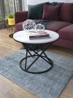 Журнальный стол Звёздный - ЧБГ - МДФ в ПВХ