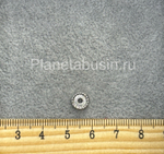 Бусины люкс (Корея) плоские 0110