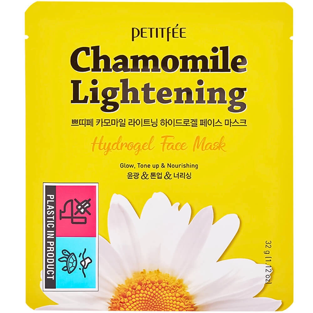 Гидрогелевая маска Petitfee Chamomile Lightening Hydrogel Face Mask 32 мл