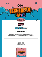 Альбом STAYC - TEENFRESH 3rd Mini Album PLATFORM Version