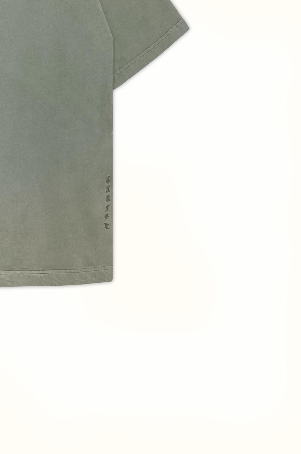 Футболка Parfet Basic серо-зеленая