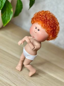 Кукла Nines виниловая 30см MIO шарнирная без одежды (1214W1)