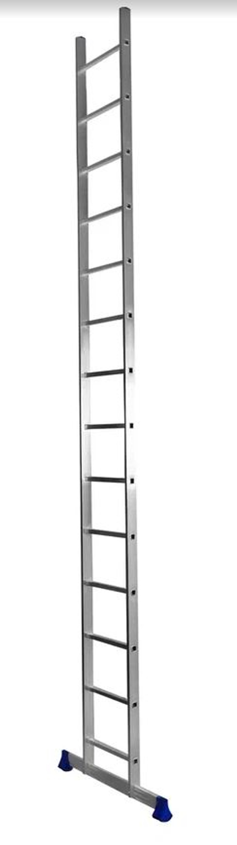 Лестница алюмин.  14-ти ступ.  (3,94м)  / МОНТАЖНИК