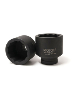 Головка ударная глубокая 1'', 120мм (12гр.) RockForce##Rock FORCE RF-488100120