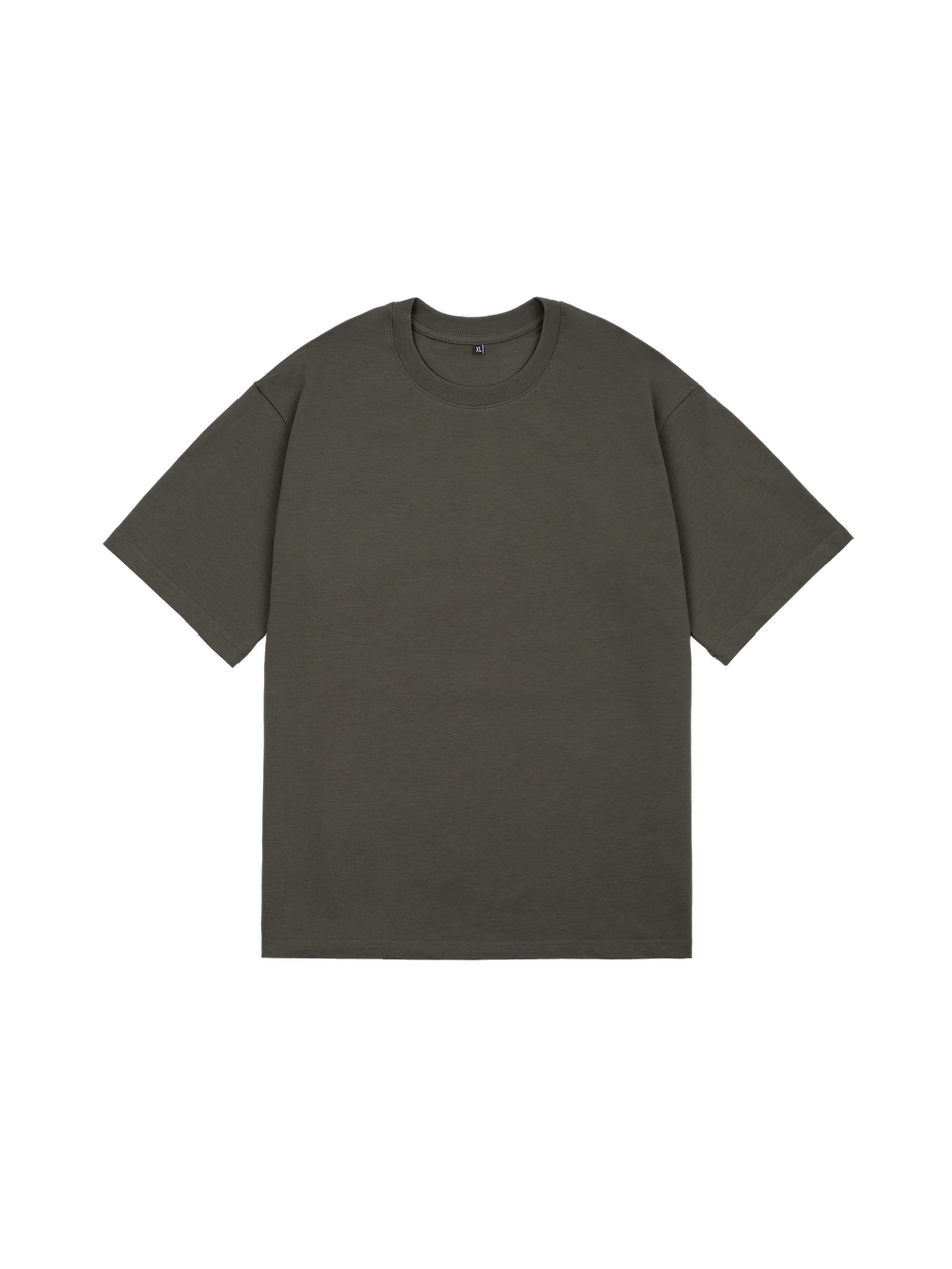 Футболка оверсайз (хаки) 190 г