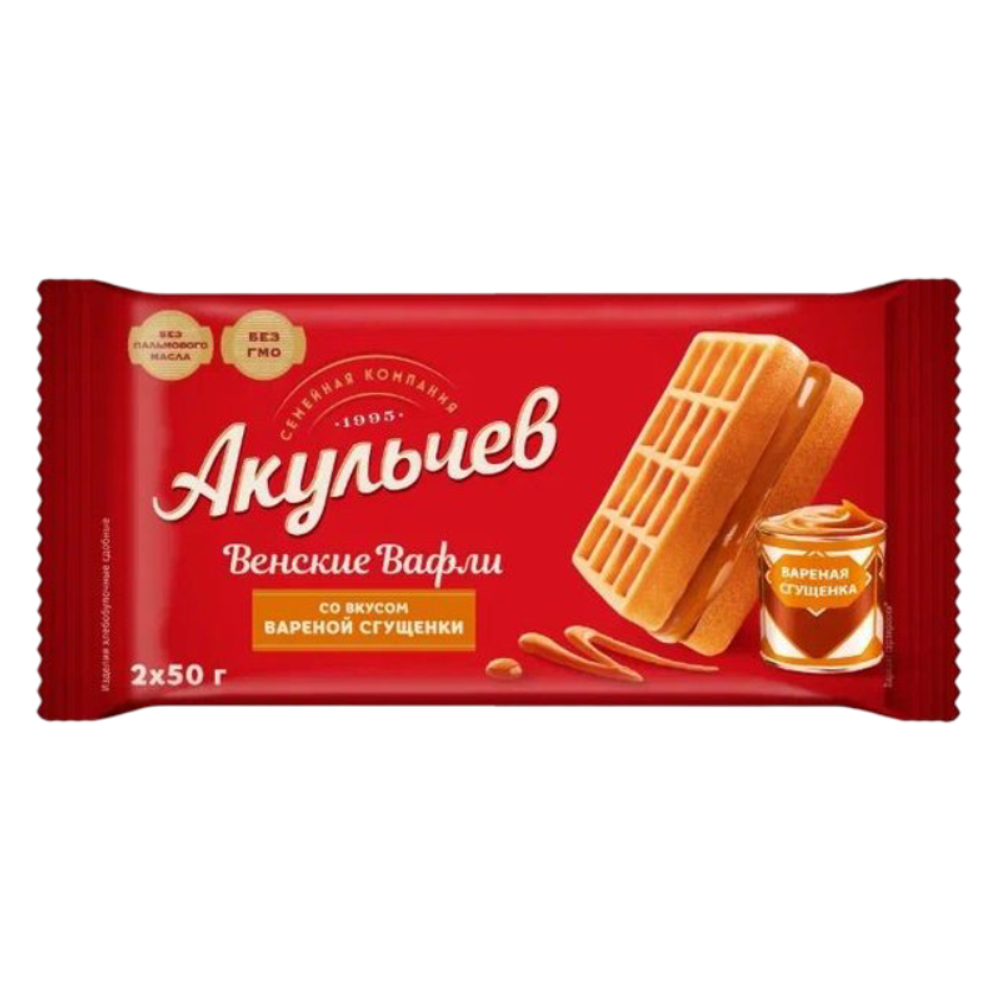 Венские Вафли "Акульчев" 100г