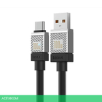 Кабель Baseus CoolPlay 2m Black (CAKW000701)