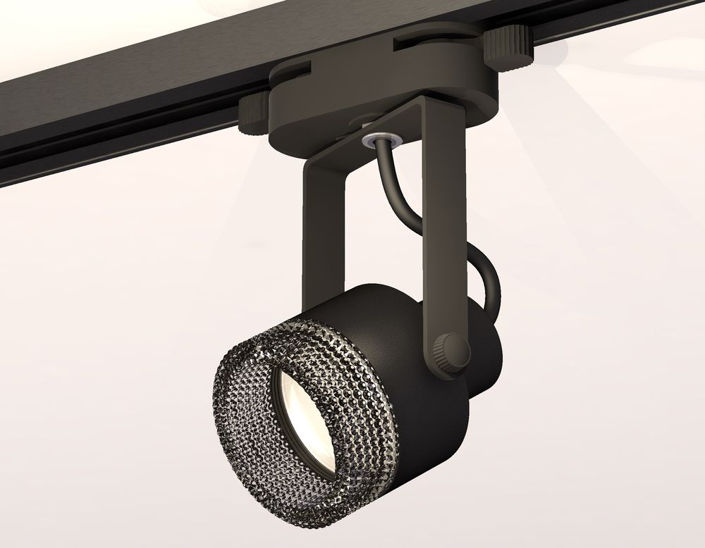 Ambrella Комплект трекового однофазного светильника с композитным хрусталем Track System XT6602061