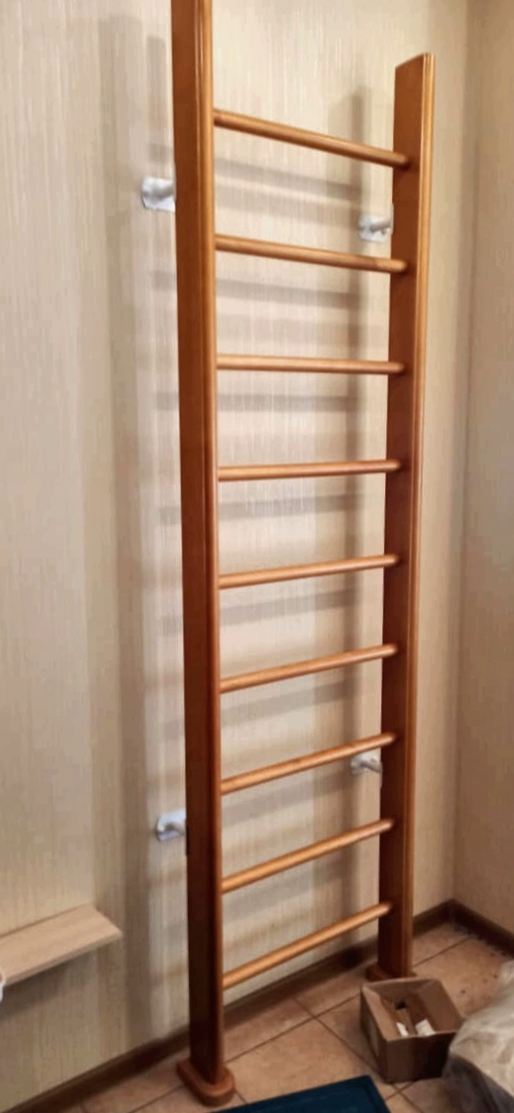 Монтаж шведской стенки Sv Sport в бетонные, кирпичные стены