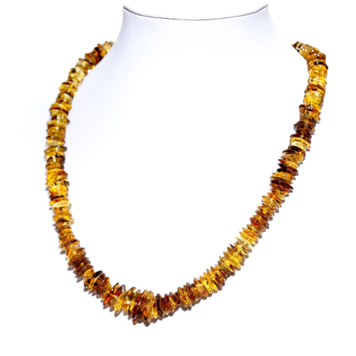 Бусы из янтаря натуральные лечебные, 51 см. Бусы из натуральных камней из Калининграда