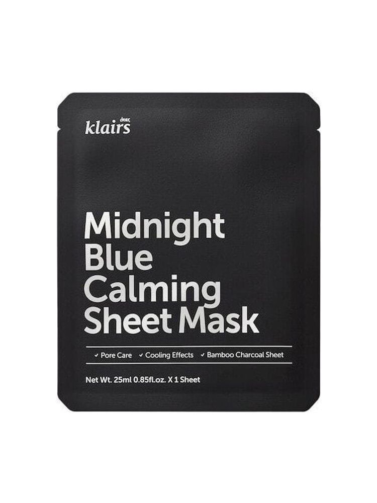 Маски Klairs Maseczka do twarzy Midnight Blue Calming Sheet Mask 25ml