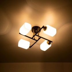 Citilux Генри CL130245 Люстра потолочная Чёрная