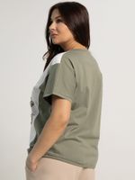 Блуза Нимфея (бело-зеленая) Б15610-18М LT Collection