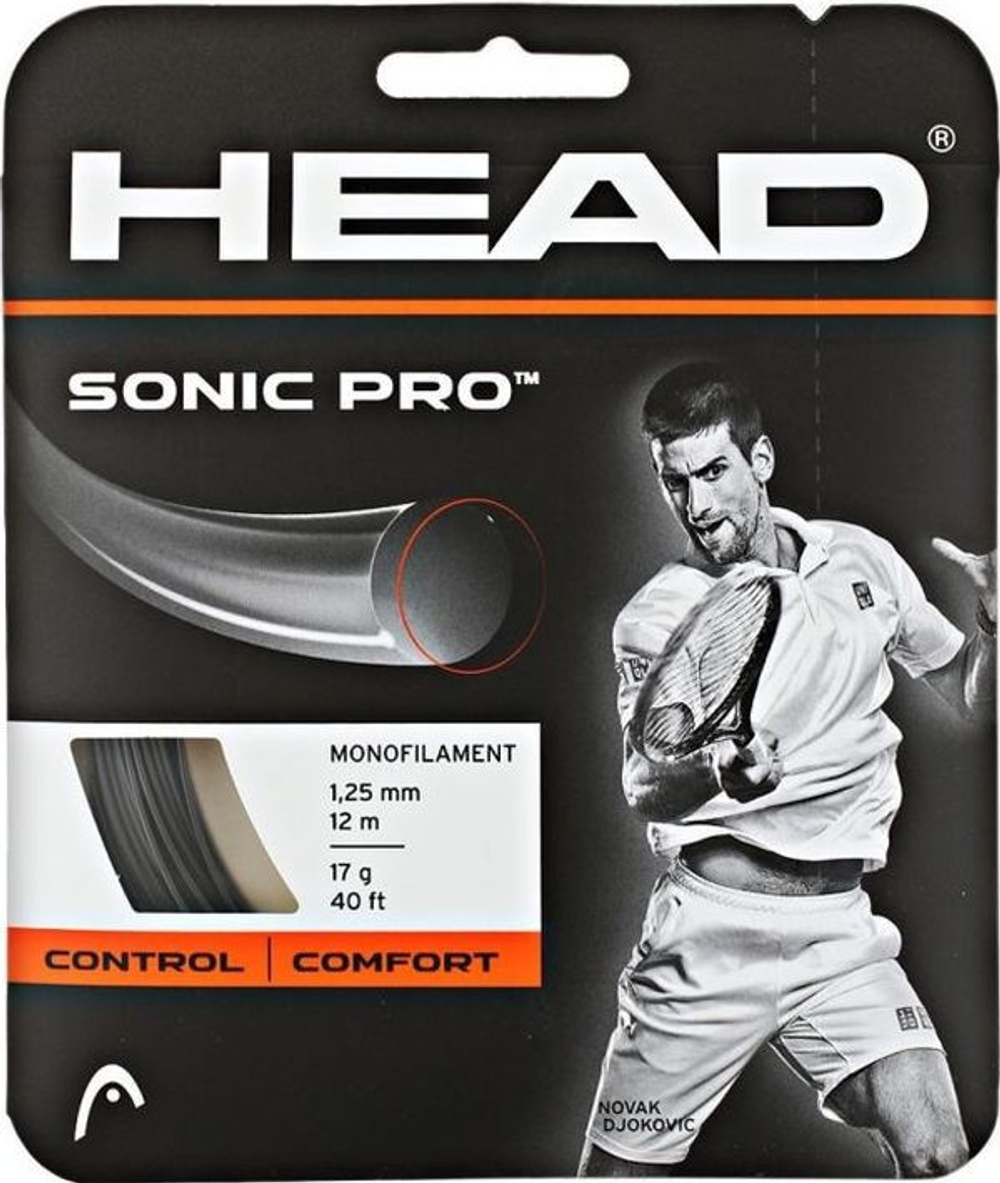 Теннисные струны Head Sonic Pro (12 m) - черный