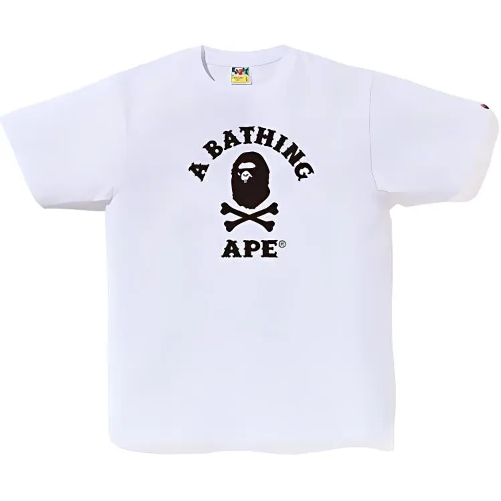 A Bathing Ape Crossbone College Tee Ss25