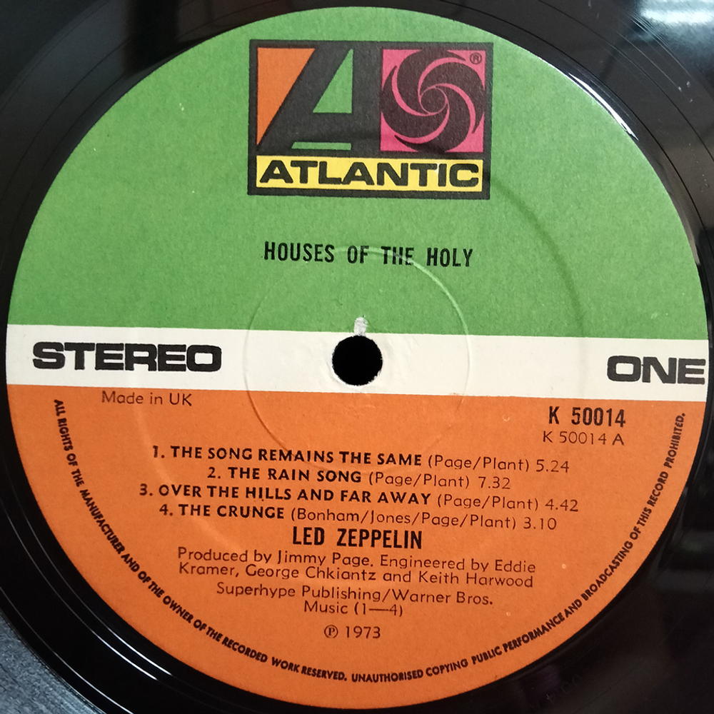 Led Zeppelin / Houses Of The Holy (LP)