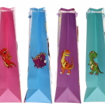 Пакет подарочный «Дракоша» 31х40 см, микс