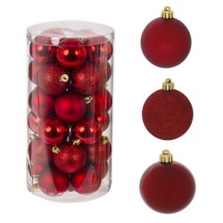 GAEM Набор из 30шт Украшение новогоднее "Шар", D 5 см, L13,5 W13,5 H26 см