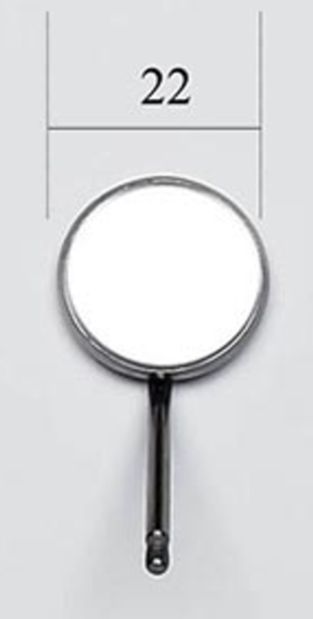 Зеркало стоматологическое без ручки (с увеличением)