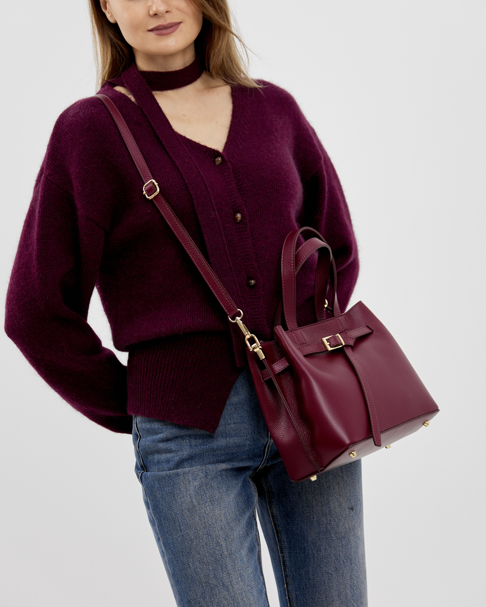 Сумка 550 03 бордовый