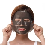 Petitfee Маска гидрогелевая жемчуг/золото - Black pearl&gold hydrogel mask pack, 32г, шт
