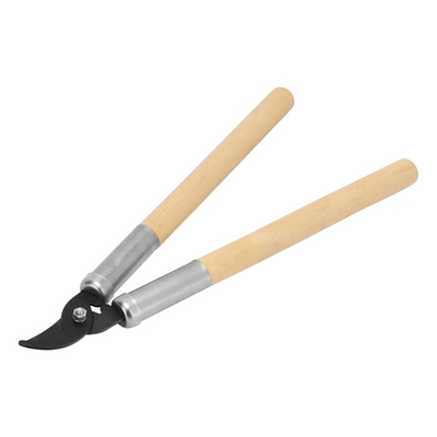 Сучкорез прямого реза, 500 мм, деревянные рукоятки, Горизонт