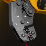 Клещи для обжима неизолированных наконечников НК и НВ, разъемов РП, 0,25 - 2,5 мм2 Denzel