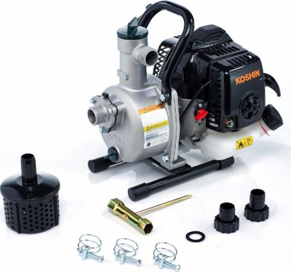 Мотопомпа бензиновая KOSHIN  SEV 25L для слабозагрязненной воды SEV-25L