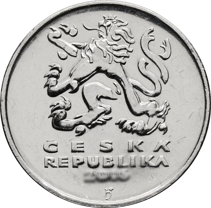 5 крон 1993-2023 Чехия XF
