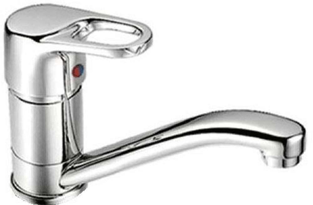 смеситель кухня LEDEME картридж д.40мм L-15см L4550