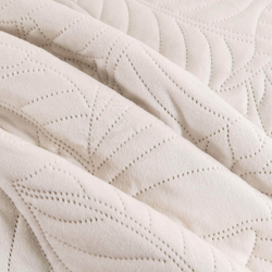 Покрывало 160х220 и наволочка 50х70 Sofi De MarkO Мелисса кремовое