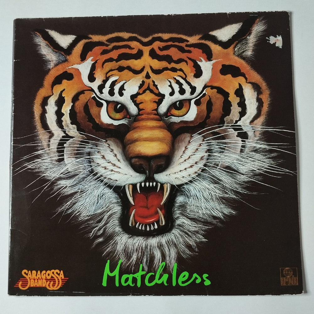 Винтажная виниловая пластинка LP Saragossa Band Matchless (Germany 1980)