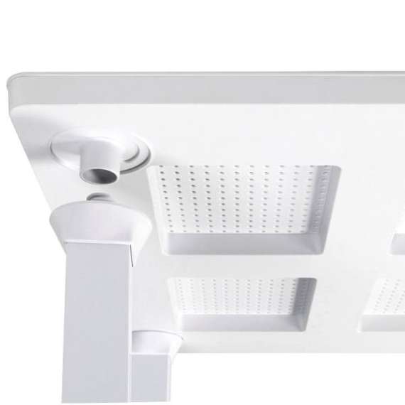 Стол раздвижной Levante 160-220х100 см, белый