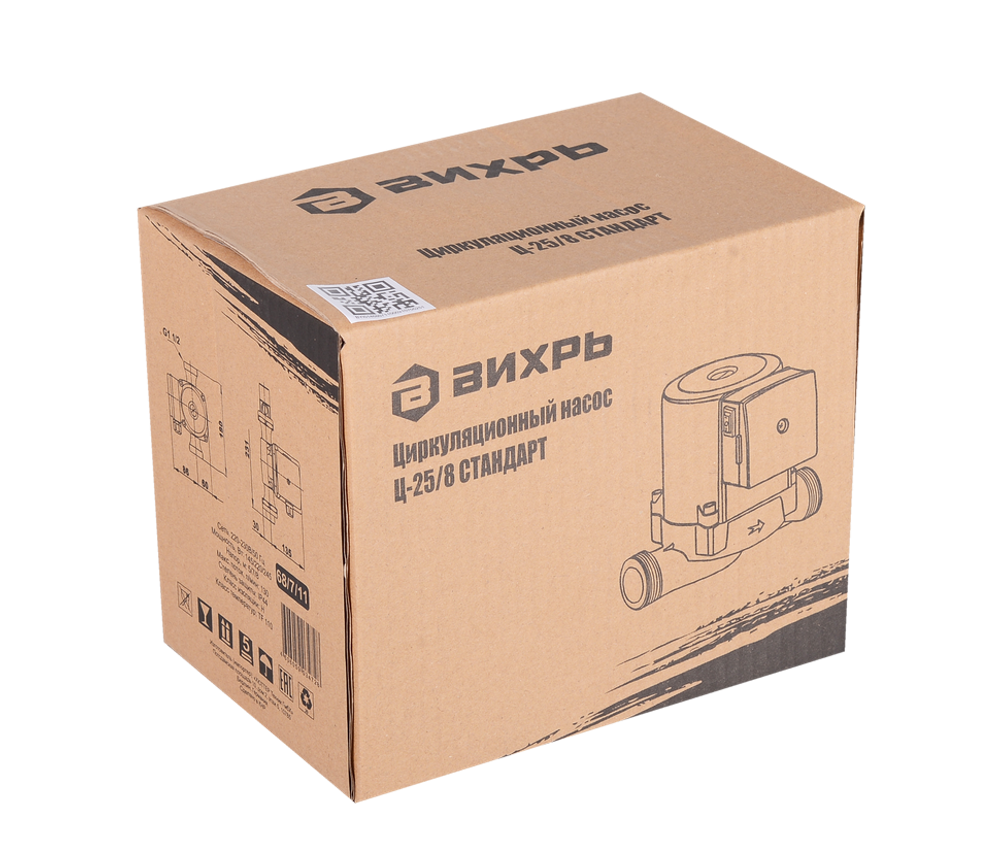 Циркуляционный насос Вихрь Ц-25/8 СТАНДАРТ