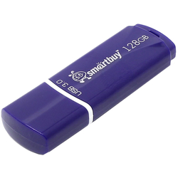 Память "Crown" 128GB, USB 3.0 Flash Drive, синий, Smart Buy