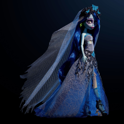 Кукла Monster High Tim Burton’s Corpse Bride Невеста Эмили
