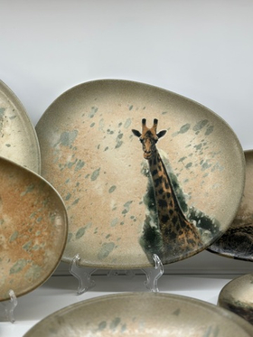 Тарелка d=330 мм. Саванна, форма Ваго