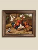 Картина интерьерная на холсте в раме 25*31 см