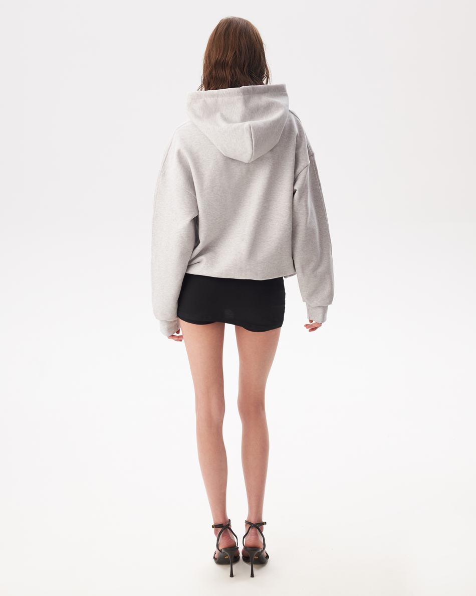 HEAVY COTTON MELANGE HOODIE