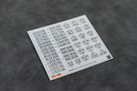 USSR (Soviet) vehicle registration plates after 1977 1/35 (3D decal)