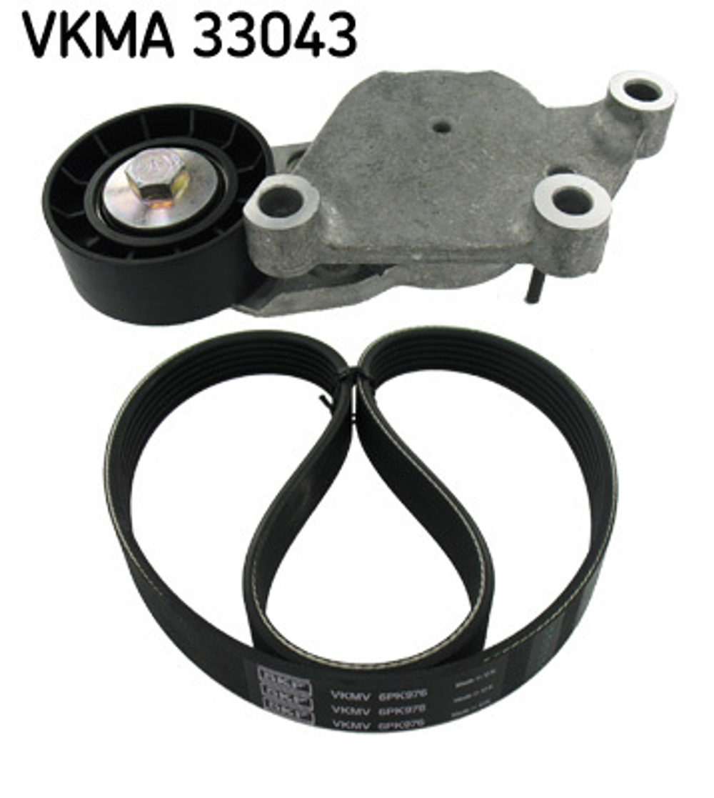 SKF - VKMA33043-SKF - V-Ribbed Belt Set