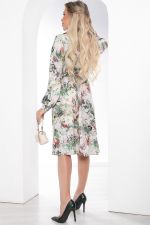Платье "Весенняя фантазия" (беж/мультиколор) П8418 LT Collection