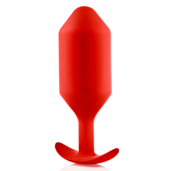 b-Vibe Snug Plug 6 - Анальная пробка для ношения