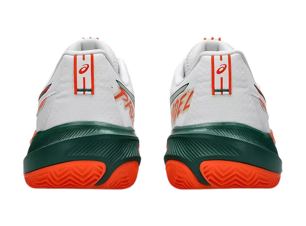 Мужские кроссовки для Падел Asics Gel-Challenger 15 Padel - white/energy orange