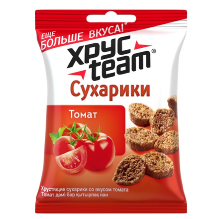 Сухарики Xpycteam Томат 40 гр