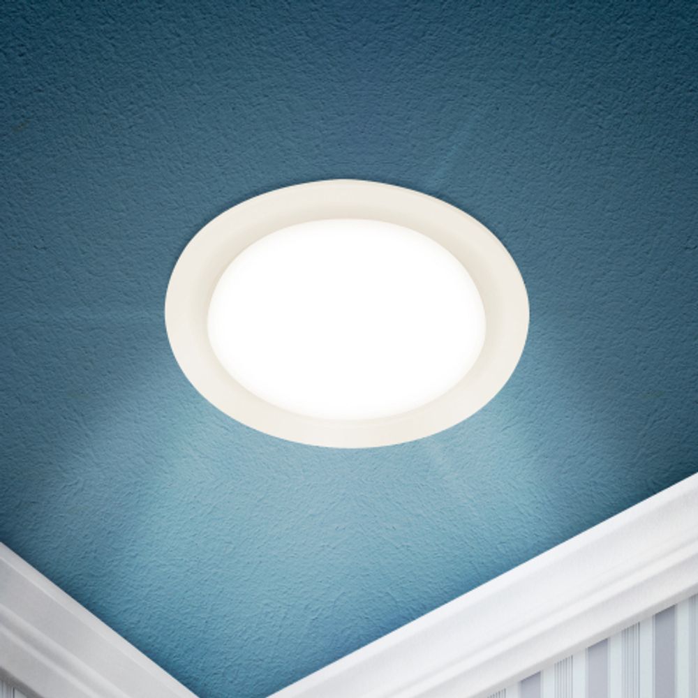 Светильник светодиодный встраиваемый ЭРА LED 17-18-4K круглый 18Вт 4000К | Downlight