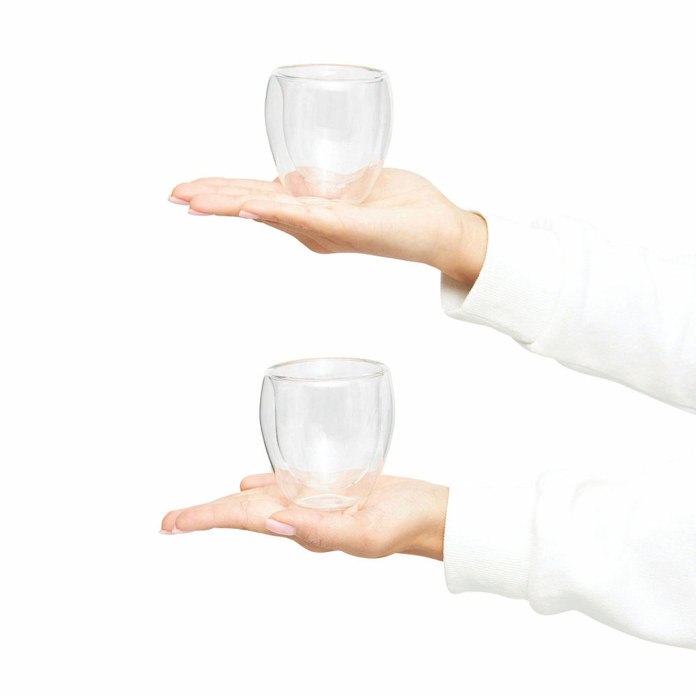 Стаканы с двойными стенками DRINK LINE S