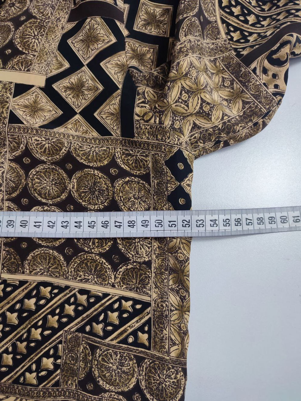 Рубашка с принтом 52 размер