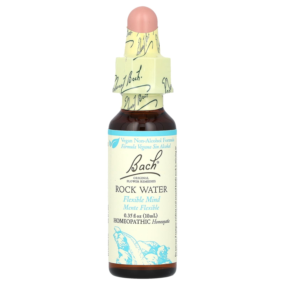 Bach, Original Flower Remedies, каменная вода, 10 мл (0,35 жидк. унции)