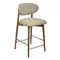 Полубарный стул Mod, орех, бежевое букле
